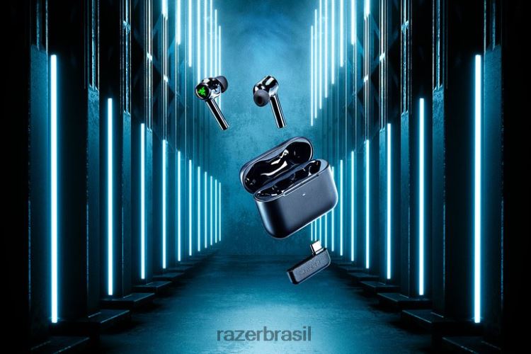 Razer console Uma cor Hammerhead Pro hipervelocidade 06X4JT148