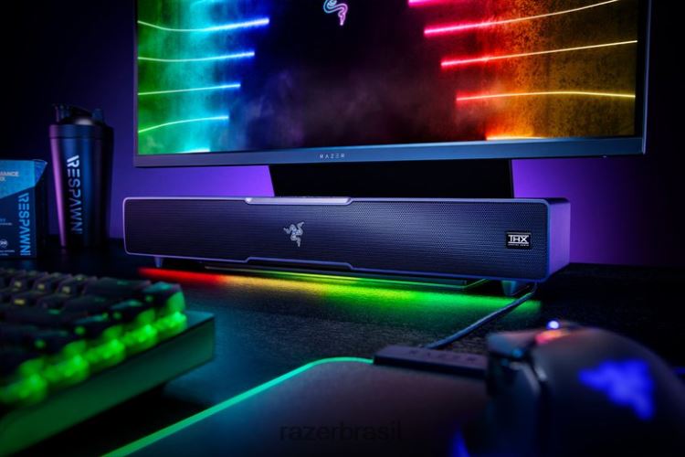 Razer áudio para jogos Uma cor Leviatã v2 06X4JT83