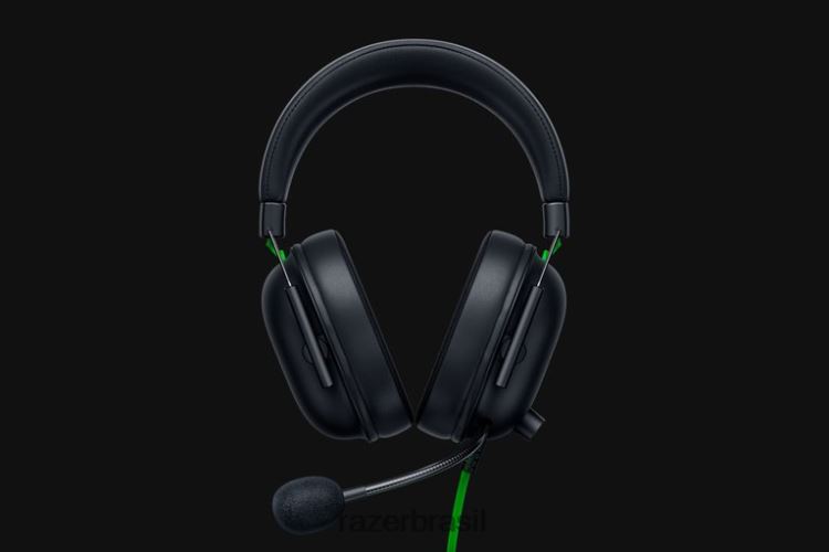 Razer áudio para jogos preto blackshark v2 usb 06X4JT89