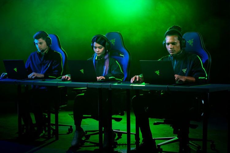 Razer áudio para jogos preto tubarão negro v2 pro 06X4JT85