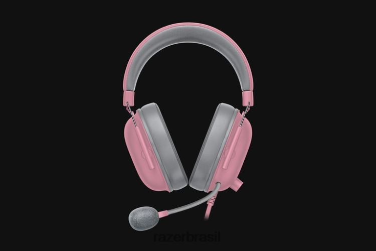 Razer áudio para jogos quartzo tubarão negro v2 06X4JT88