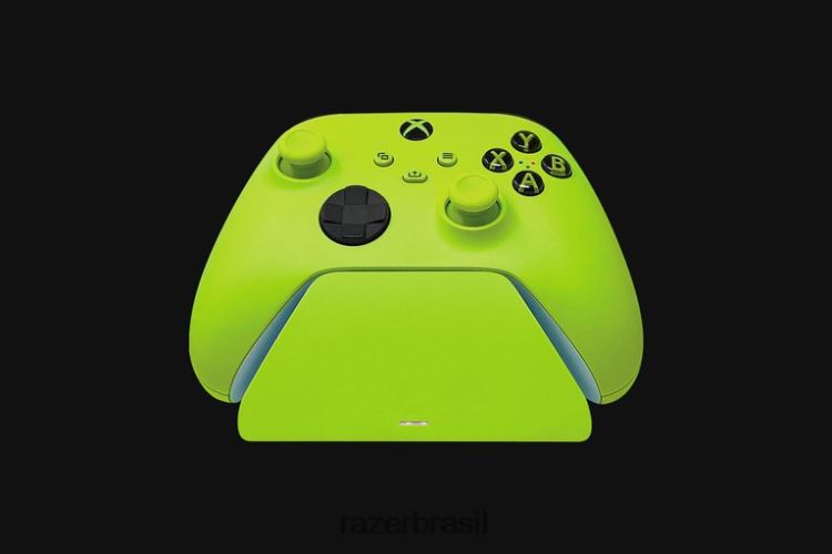 Razer console Uma cor pacote duo essencial para xbox - volt elétrico 06X4JT174