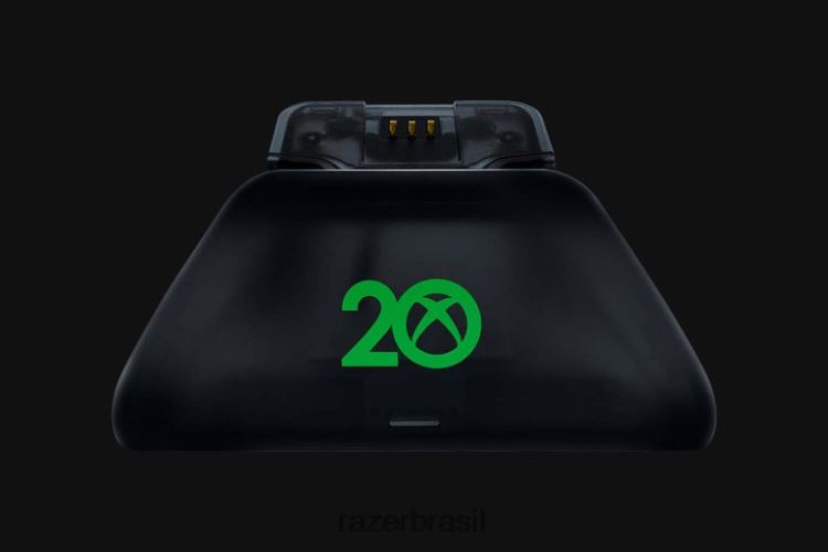 Razer console Uma cor suporte de carregamento rápido universal para xbox - edição limitada do 20º aniversário do xbox 06X4JT166