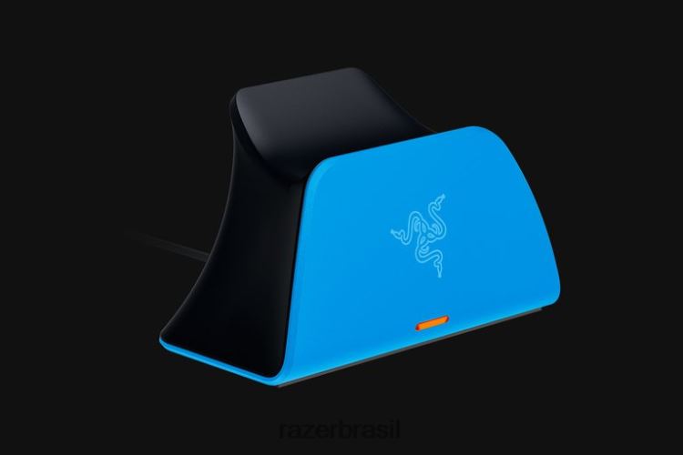 Razer console azul suporte de carregamento rápido para ps5 06X4JT171