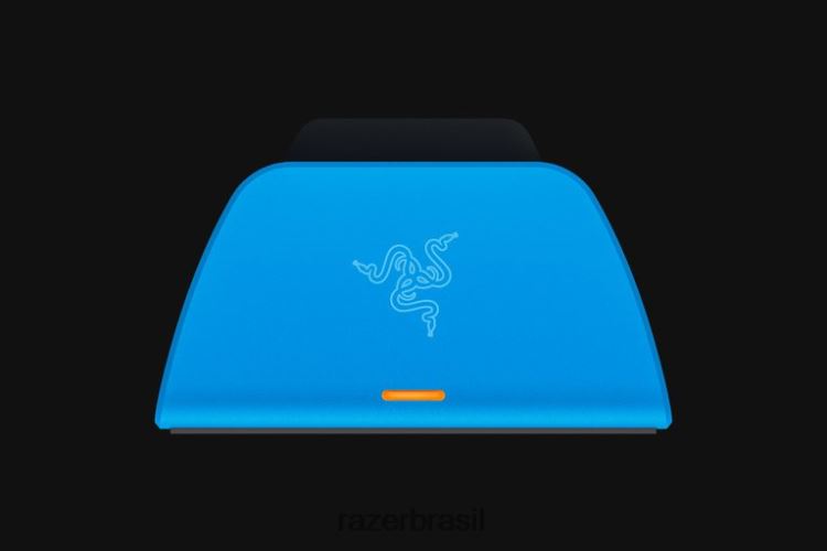 Razer console azul suporte de carregamento rápido para ps5 06X4JT171