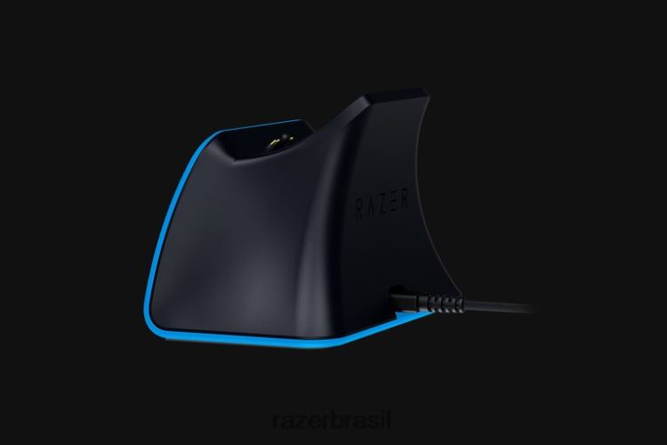 Razer console azul suporte de carregamento rápido para ps5 06X4JT171