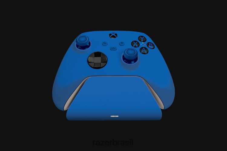 Razer console choque azul pacote duo essencial para xbox 06X4JT175