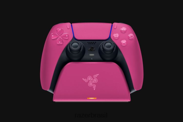 Razer console rosa suporte de carregamento rápido para ps5 06X4JT173