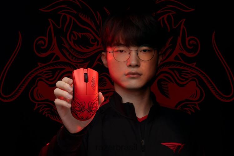 Razer ratos Uma cor edição deathadder v3 pro faker 06X4JT37