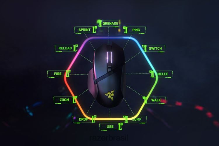 Razer ratos preto basilisco v3 pro 06X4JT31