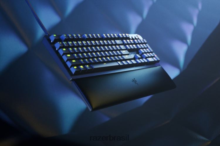Razer teclado Uma cor Huntsman v2 - interruptor óptico clicky - nós 06X4JT69