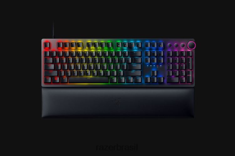 Razer teclado Uma cor Huntsman v2 - interruptor óptico clicky - nós 06X4JT69