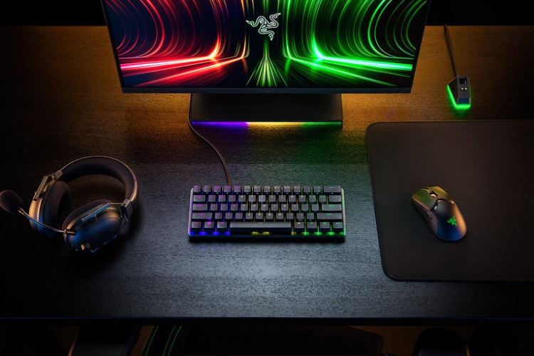 Razer teclado Uma cor caçador mini analógico - nós 06X4JT73
