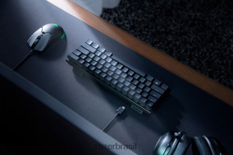 Razer teclado Uma cor caçador mini analógico - nós 06X4JT73
