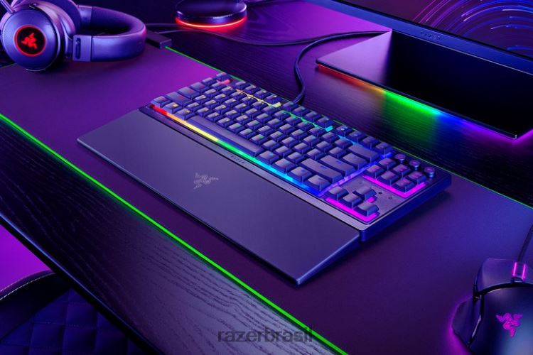 Razer teclado Uma cor ornata v3 tenkeyless - nós 06X4JT76