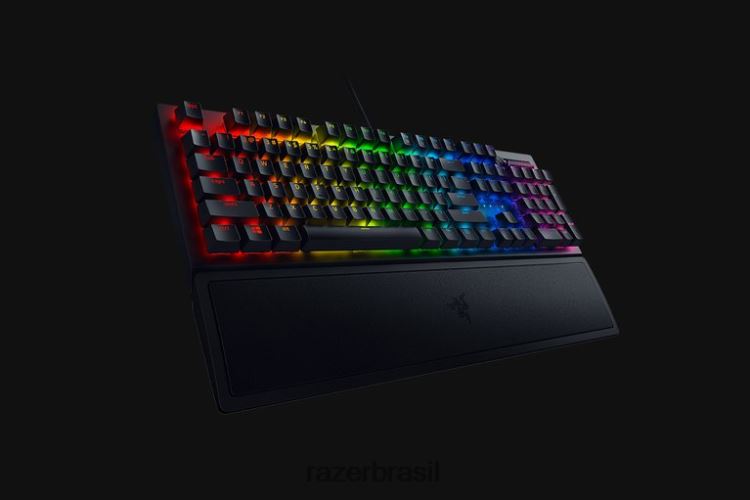 Razer teclado preto blackwidow v3 - interruptor amarelo - nós 06X4JT61