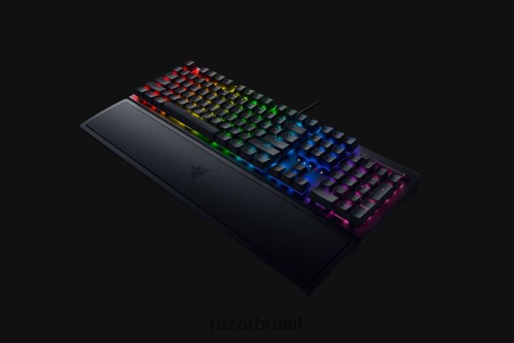 Razer teclado preto blackwidow v3 - interruptor amarelo - nós 06X4JT61