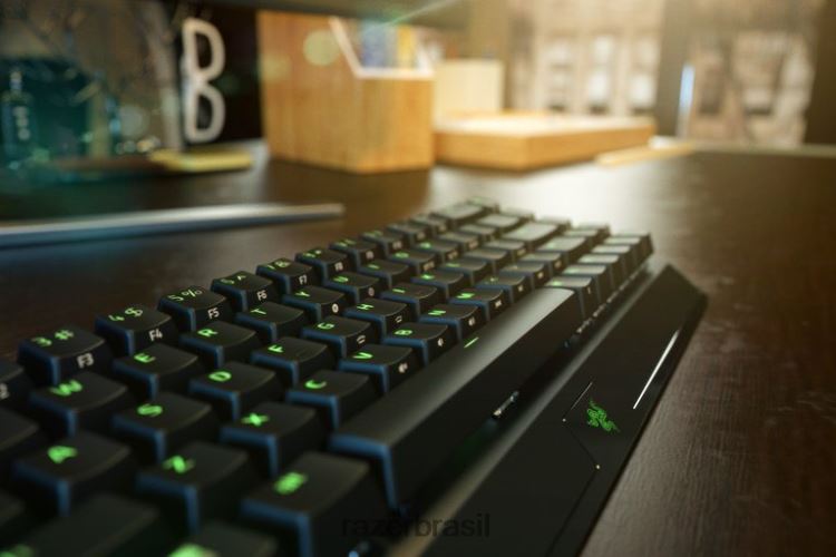 Razer teclado preto blackwidow v3 mini hyperspeed - interruptor amarelo - nós 06X4JT63