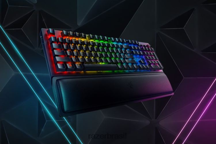 Razer teclado preto blackwidow v3 pro - interruptor verde - nós 06X4JT58