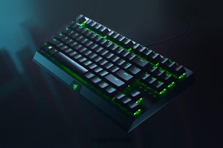 Razer teclado preto blackwidow v3 tenkeyless - interruptor amarelo - nós 06X4JT62