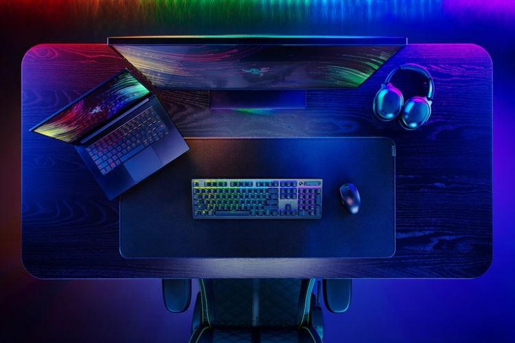 Razer teclado preto deathstalker v2 pro - interruptor óptico linear - nós 06X4JT65