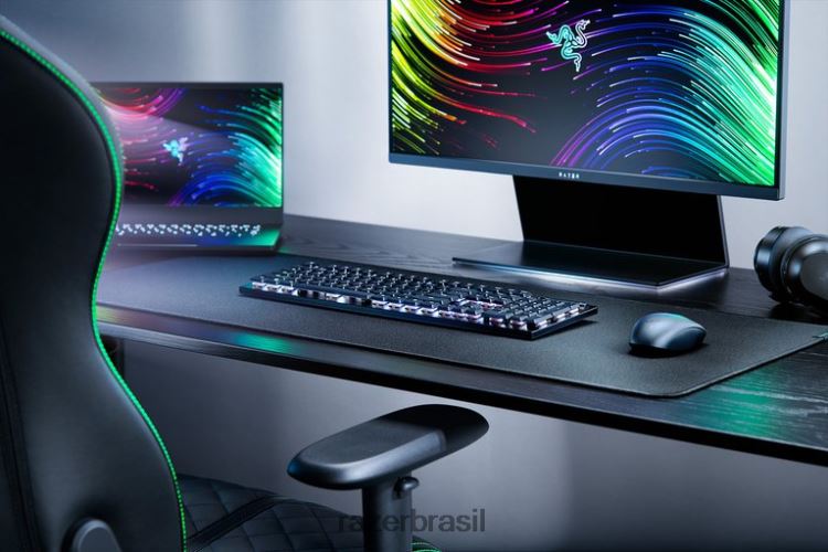 Razer teclado preto deathstalker v2 pro - interruptor óptico linear - nós 06X4JT65