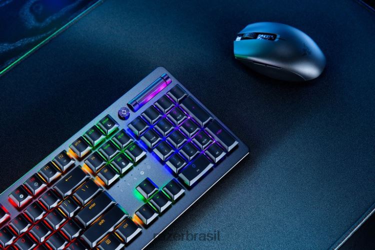 Razer teclado preto deathstalker v2 pro - interruptor óptico linear - nós 06X4JT65