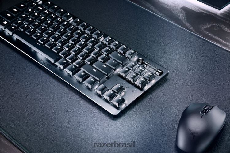 Razer teclado preto deathstalker v2 pro tenkeyless - interruptor óptico clicky - nós 06X4JT66