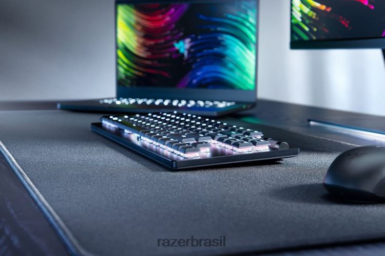 Razer teclado preto deathstalker v2 pro tenkeyless - interruptor óptico clicky - nós 06X4JT66
