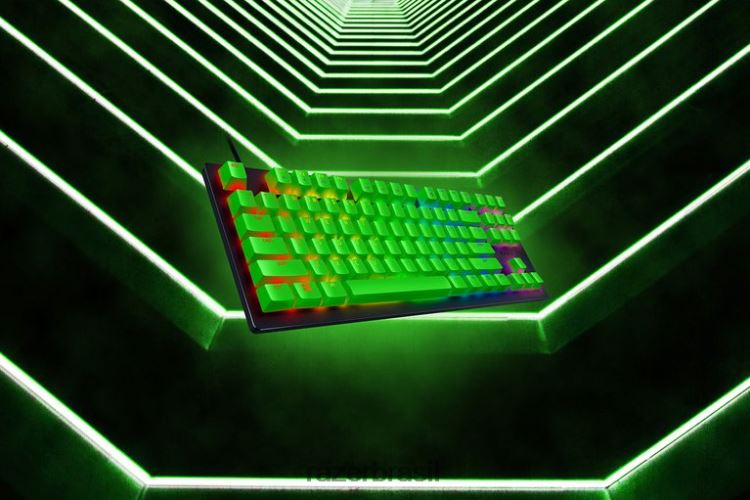 Razer teclado verde edição do torneio Huntsman - nós 06X4JT74