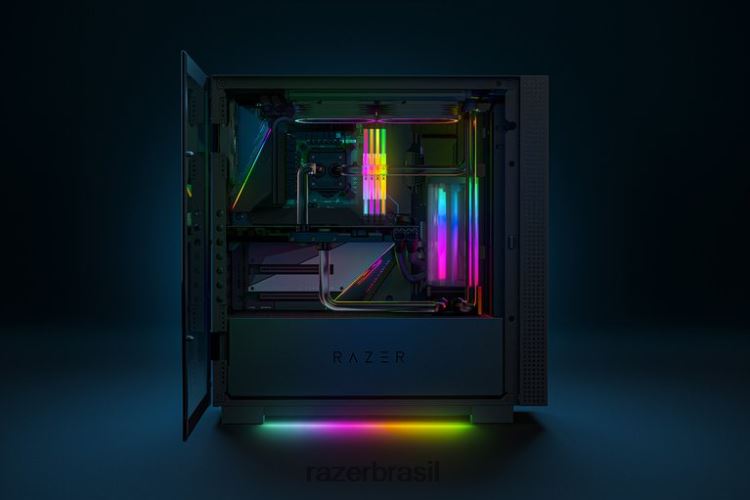 Razer componente de computador Uma cor tomahawk atx 06X4JT14