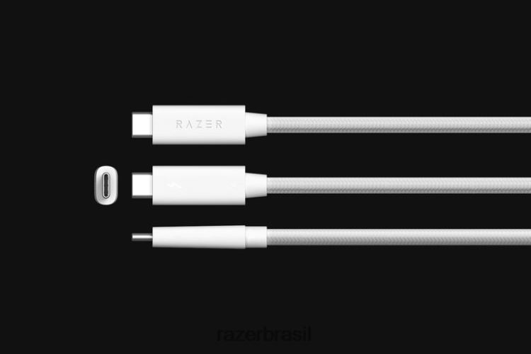 Razer componente de computador branco cabo raio 4 06X4JT22