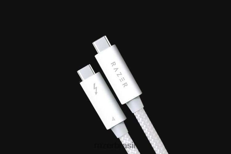 Razer componente de computador branco cabo raio 4 06X4JT22
