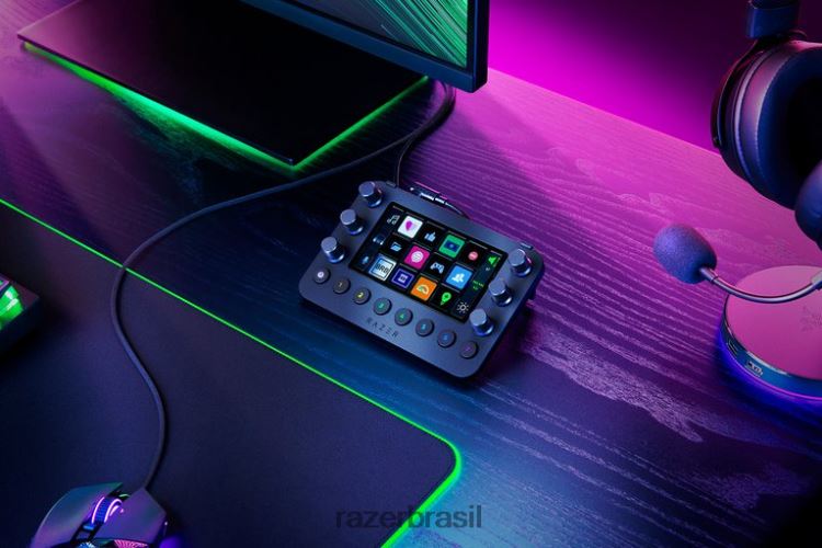 Razer Criação de conteúdo Uma cor controlador de fluxo 06X4JT115