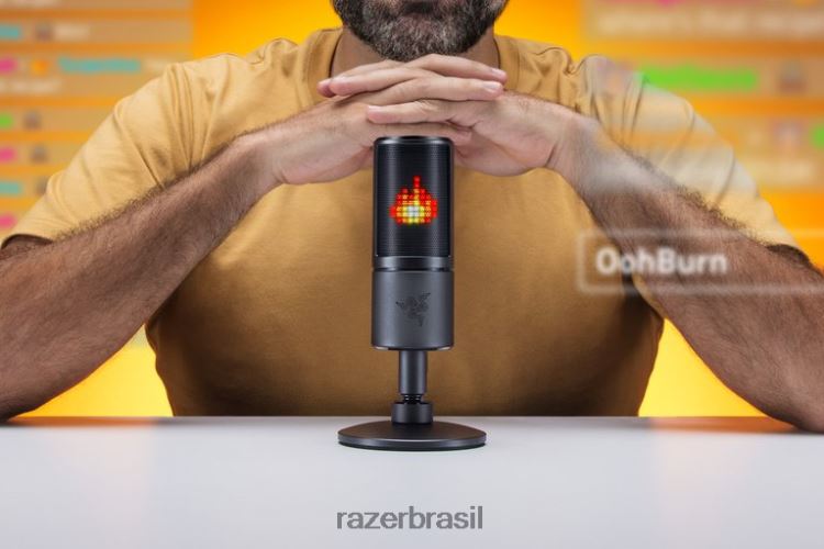 Razer Criação de conteúdo Uma cor emote seiren 06X4JT113