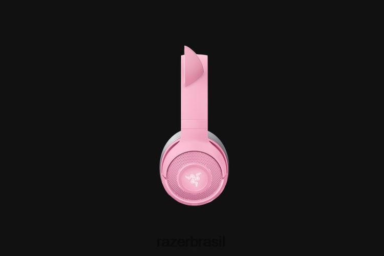 Razer Criação de conteúdo Uma cor kraken bt - edição gatinho 06X4JT105