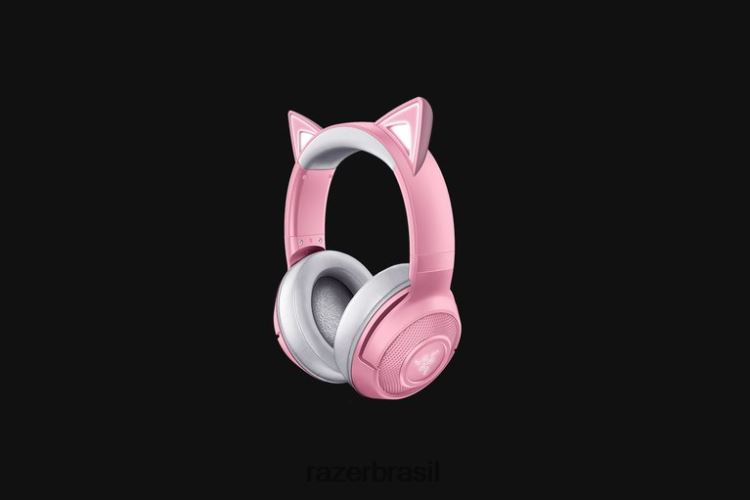 Razer Criação de conteúdo Uma cor kraken bt - edição gatinho 06X4JT105