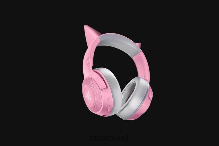 Razer Criação de conteúdo Uma cor kraken bt - edição gatinho 06X4JT105