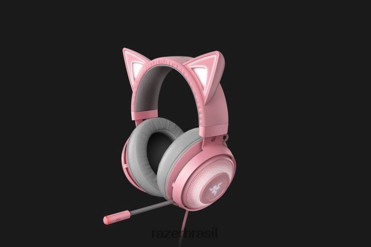 Razer Criação de conteúdo quartzo gatinho kraken 06X4JT104