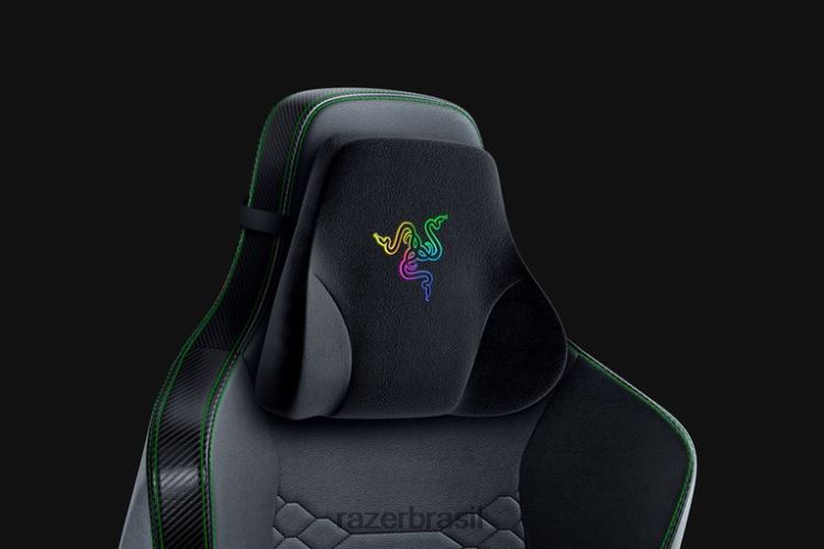 Razer cadeira de jogos Uma cor almofada de cabeça croma 06X4JT144