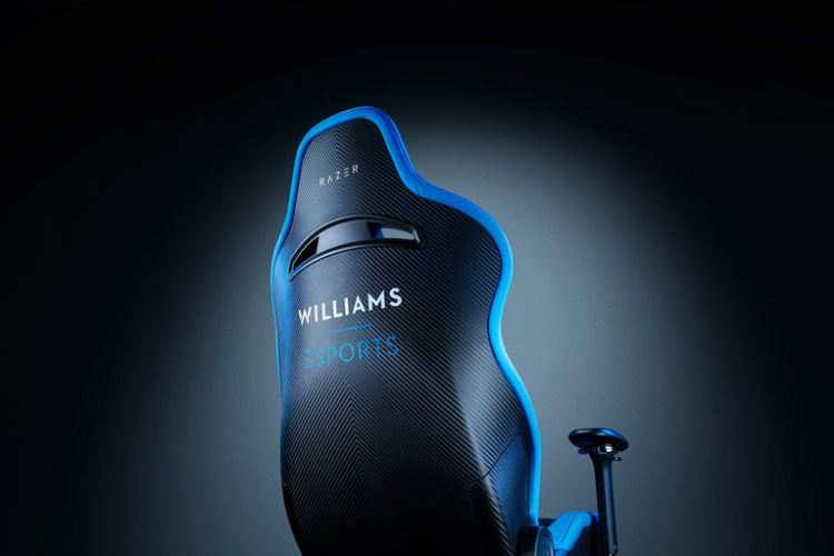 Razer cadeira de jogos Uma cor enki pro - edição williams esports 06X4JT124