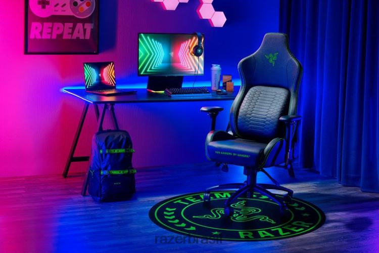 Razer cadeira de jogos Uma cor tapete de equipe 06X4JT140