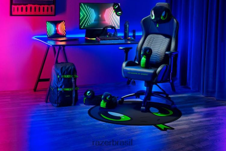 Razer cadeira de jogos Uma cor tapete sneki snek 06X4JT142