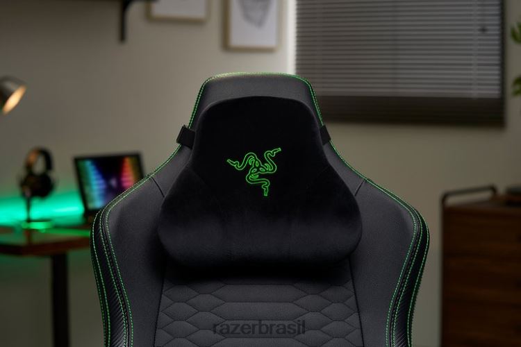 Razer cadeira de jogos preto almofada de cabeça 06X4JT145