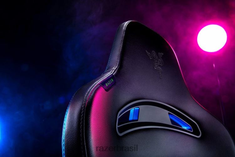 Razer cadeira de jogos preto enki 06X4JT132
