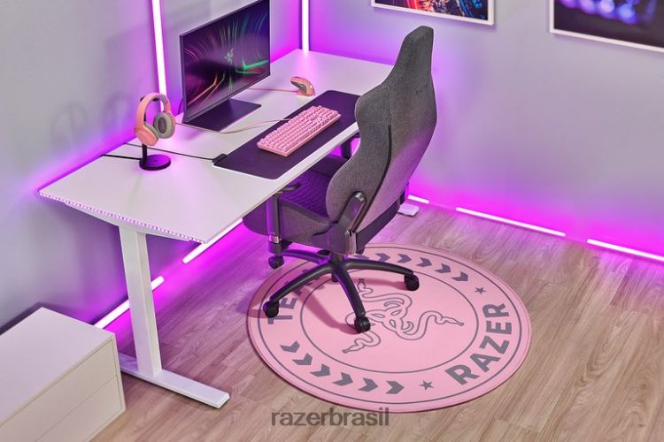 Razer cadeira de jogos quartzo tapete de equipe 06X4JT141