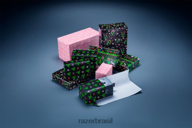 Razer engrenagem Uma cor papel de embrulho - sneki snek 06X4JT217