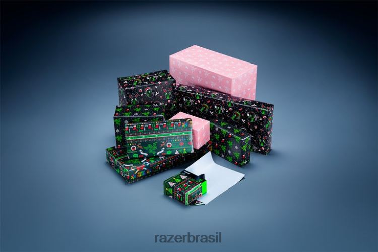 Razer engrenagem Uma cor papel de embrulho - sneki snek 06X4JT217