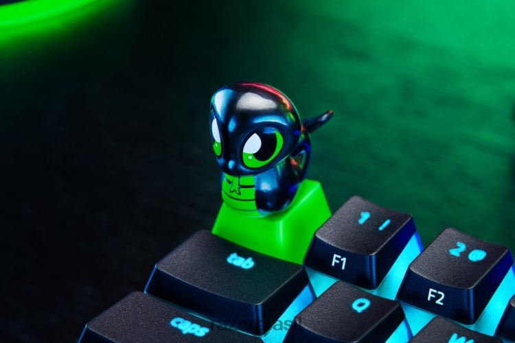 Razer engrenagem Uma cor sneki snek keycap 06X4JT206