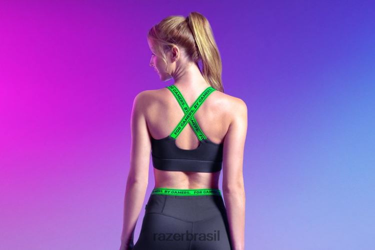 Razer vestuário Uma cor athleisure - sutiã esportivo instinto 06X4JT197